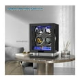 thumbnail image 2 of Finrprint Unlock Automatic Watch Winder With 3/4/6/8/12 Slot Touchscreen Remote Control Motor Watch Safe Box ,Strong Secure, 2 of 6