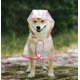 thumbnail image 3 of Poncho impermeable y cortavientos para perros y cachorros, talla M (rosa), 3 of 5