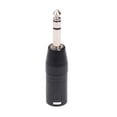 thumbnail image 1 of 2x XLR 3-PIN MAJO 1/4 6.35 Mm Cable de Audio de TRS Estéreo Sunnimix Adaptador XLR hembra a TRS, 1 of 8