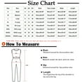 thumbnail image 3 of Summer Hot Saving! ITSUN Women's Outfits Leisure Suit Short Sleeve Round Neck Solid Trousers Casual Two-Piece Suit Blue 5XL, 3 of 5