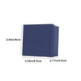 thumbnail image 3 of Honeeladyy Watch Gift Box for Men Women, Paper Watch Bracelet Bangle Jewelry keepsakes Holders Storage Box Display Case Organizer for Your Special Day (Blue), 3 of 6