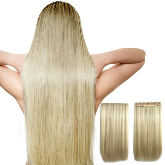 Hair Extensions - Easy to Wear for Fuller 23 Inches Long Combination for Effortless Styling Achieve Long Gorgeous Hair Instantly