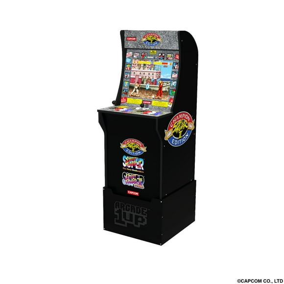 Arcade1UP Street Fighter II Championship Edition Arcade avec contremarche