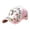 Pink, variant on Garden Morning Floral Embroidered Baseball Cap Color Block Patchwork Rose Sun Hat Breathable Casual Sun Hat For Outdoor Sport(Pink-23Cm)