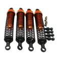 thumbnail image 4 of maskred Front Rear Shock Absorbers For 1/12 ECX RGT136100 Unleash RC Car S Potential orange 5Set, 4 of 6