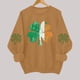 thumbnail image 2 of TaTaai Womens St Patricks Day Sweatshirt Long Sleeve Crewneck Casual Pullover Holiday Print Fleece Lined Top Gift, 2 of 5