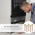 thumbnail image 3 of MasteelfCA 5PCS Service Access Valves 6.3cm Long Copper Air Conditioner Service Valves, 3 of 7