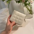 thumbnail image 2 of Women Wallet Card Wallet Coin Wallet Zipper Wallet 2 Fold Wallet Wallet PU Leather Large Capacity 2 Fold 8 Card Slot Zipper Design For Keys Coins Beige, 2 of 6