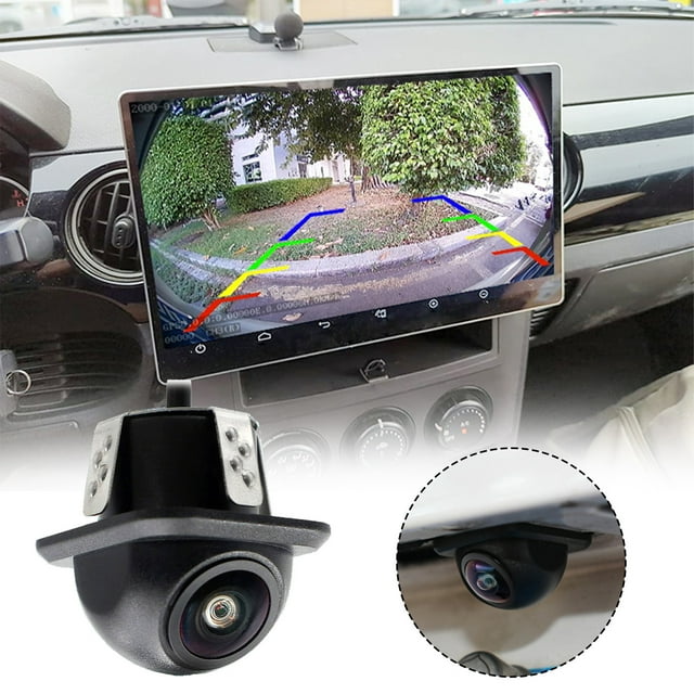 Dvkptbk CCD Car Mounted Small High Definition Night Vision Blind Large Screen Navigation Ahd Reverse Camera Or Rear View Vehicles Reverse Recorder Car Accessories on Clearance