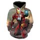 thumbnail image 3 of Sudaderas con capucha de primavera y otoño para hombre, sudaderas con capucha de Marvel Spider-Man con estampado 3D, camisetas de manga larga, sudaderas deportivas para exteriores para hombre, 3 of 5