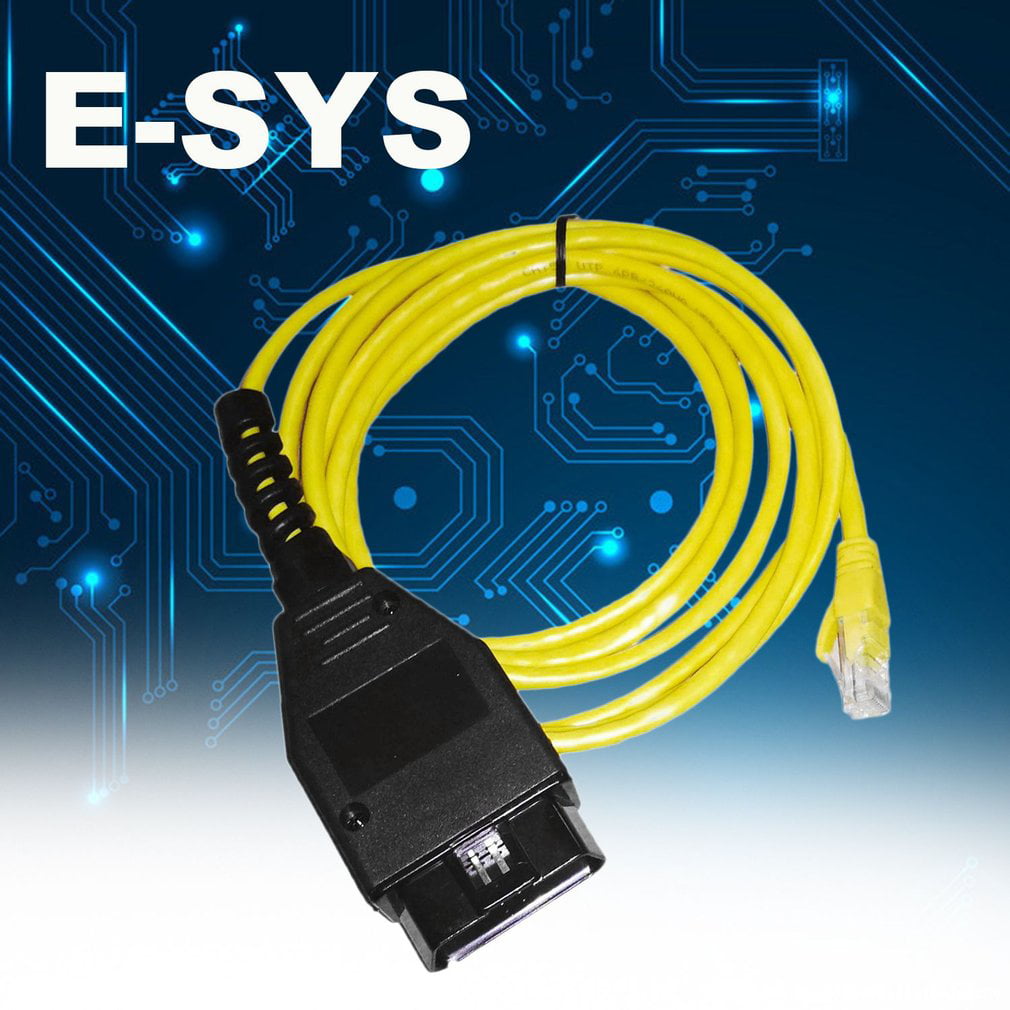 Câble d'interface Ethernet vers OBD E-SYS codage ICOM série F pour