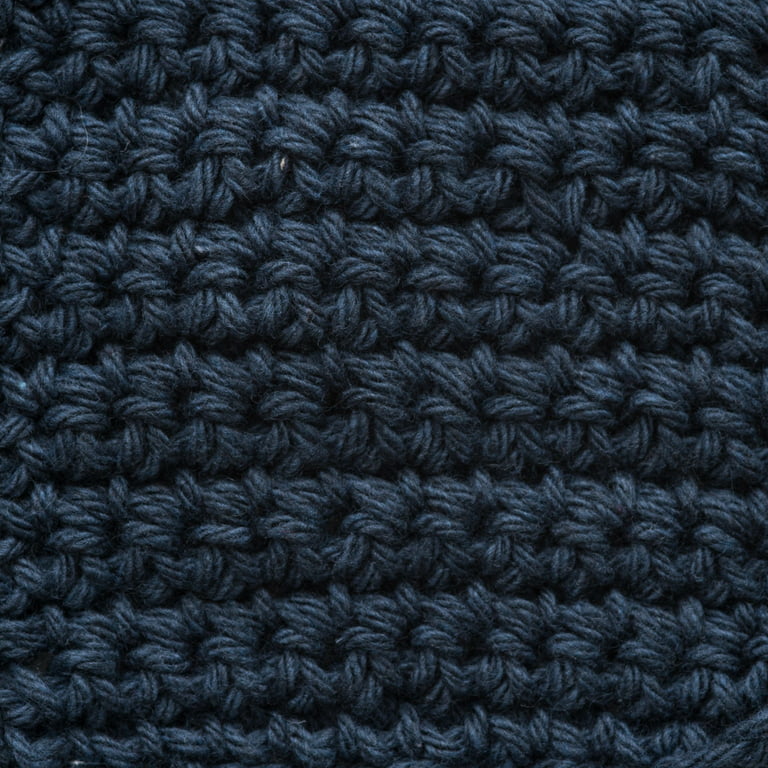 Lily Sugar'N Cream Hot Blue Yarn - 6 Pack of 71g/2.5oz - Cotton - 4 Medium  (Worsted) - 120 Yards - Knitting/Crochet