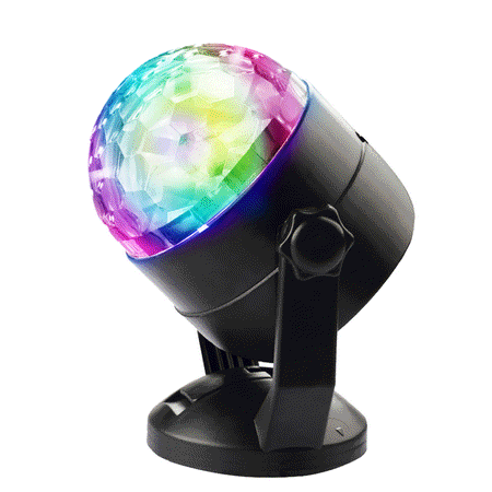 3w mini rgb led crystal magic ball stage lighting effect lamp bulb
