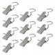 thumbnail image 1 of 2x10 Uds Colgador De Calcetines Clips De Toalla Colgador De Pantalones Para Fotos Corbatas Al Aire Libre Pantalones Cortos Gris, 1 of 8