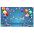 thumbnail image 4 of Decorative Design Welcome Celebration Balloon Banner Colorful Theme Party Decoration for Event Indoor Decoration Photo Shoot, 4 of 4
