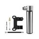 thumbnail image 2 of Minibomba para bicicleta de 120 PSI, bomba para neumáticos CNC de alta presión, fácil bombeo, inflado rápido, cilindro telescópico, compacta, para Titanio y soporte, 2 of 8