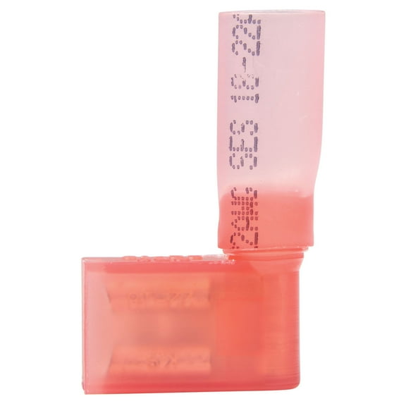 Ancor 357803 Heat Shrink 90° Flag Disconnect - Female, 16-14 AWG, Pack of 3