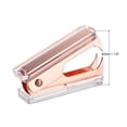 thumbnail image 3 of Extractor de Grapas Uxcell Cuerpo Acrílico Mandíbulas de Metal Removedores de Grapas para Oficina y Hogar, Oro Rosa, 3 of 6