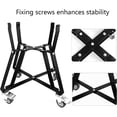 thumbnail image 4 of Heavy Duty BBQ Grill Rolling Cart, Rolling Nest, Rolling Outdoor Cart for Big Green Egg Medium with Locking Caster for BGE M Smoker Kamado Joe Charcoal Grill Stand Accessories, 4 of 5