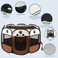 thumbnail image 4 of Wintfarm Portable Pet Playpen, Dog Playpen Foldable Pet Exercise Pen Tents Cat House Playground for Puppy Kitten Indoor Outdoor Travel Camping Use, 4 of 7