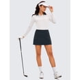 thumbnail image 3 of Falda CRZ YOGA Mini Skort de Cintura Alta Azul Marino Talla XS, 3 of 5