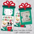 thumbnail image 3 of Big Dot of Happiness Christmas Pets - Cats and Dogs Holiday Party Money and Gift Card Sleeves - Nifty Gifty Card Holders - Set of 8, 3 of 8