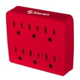 thumbnail image 2 of Adaptador Steren 6 Entradas WMS-1218 Rojo, 2 of 3