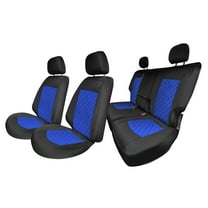 For Chevrolet Equinox 2018-2023 FH Group Neoprene Waterproof Custom Fit Car Seat Covers - Blue Full Set