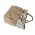 thumbnail image 3 of Garden Tool Tote with Multi Pockets Portable Garden Handbag Cactus Printing Canvas Gardening Tools Hand, 3 of 8