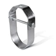 thumbnail image 2 of HIGHCRAFT IDT-H012 Clevis Hanger Standard Galvanized Steel, 12, Chrome, 2 of 4