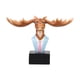 thumbnail image 2 of Cute Eyeglasses Holder Stand Animal Figurita Escultura Gafas de lectura Stand Animales en apariencia de Spectacle Holder Shelf para la decoración del Macarena Soporte para anteojos, 2 of 8