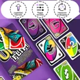 thumbnail image 3 of Juego De Cartas Uno Flip Juego Mesa Familiar 2 A 10 Jugador, 3 of 8