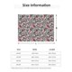 thumbnail image 5 of Balery Daisies Flowers Manta de Franela con Dibujo, Lujo Ultra Suave y Cálido, Antipelusa y Resistente a las Arrugas para Cama, Sofá, Camping -80"x60", 5 of 6