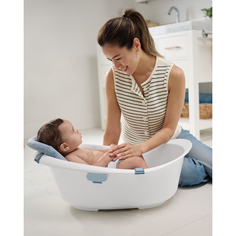 Skip Hop Wave 4-in-1 Baby Bath Tub with Sling photo 2