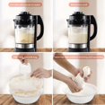 thumbnail image 4 of 3x Organic Cotton Nut Milk Bag Reusable Food Strainer Brew Coffee Cheese Cloth, 4 of 5
