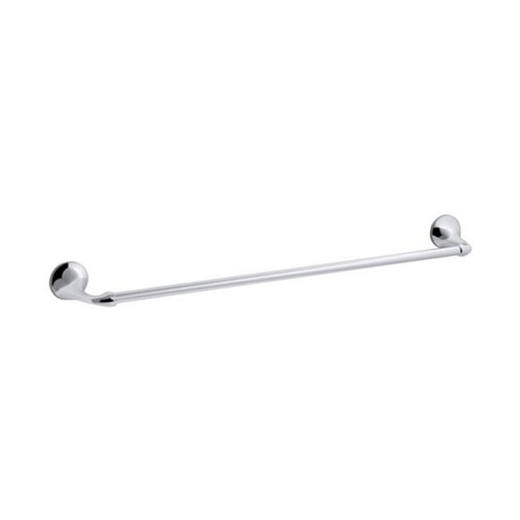 Kohler 4001624 Barre à Serviettes Elliston de 24 Po, Chrome Poli