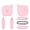 Pink, variant on Silicone Case for Tile by Life360 Mate 2024,Soft Scratch Resistant Case Holder with Durable Keyring for Tile Tracker Accessories,Protective Case for Pet Tracking, Bags, Kids, Keys, Luggage