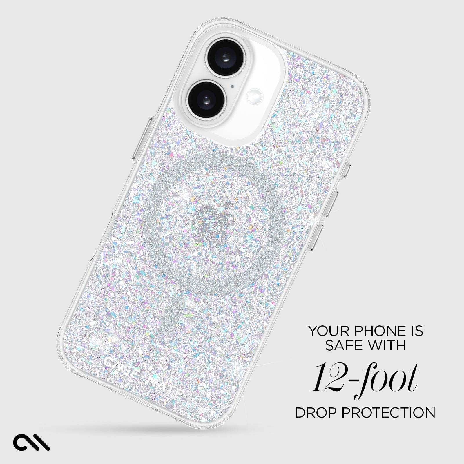 Case-Mate Apple iPhone 16 MagSafe Compatible Case - Twinkle Disco