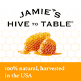 Jamie's Hive to Table Vanilla Bean Infused Raw Honey, 12 oz Bottle