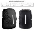 thumbnail image 2 of Waterproof Backpack Rain Cover Ultralight Compact Portable, Hi-Visibility with Reflective Strip Anti-dust for Hiking Camping Cycling Traveling, 2 of 7