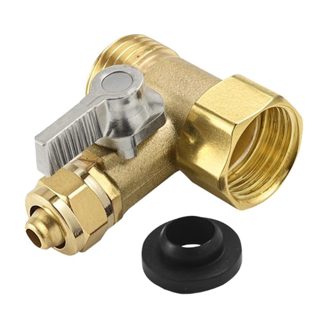 Válvula Purificadora Agua Bola 3/8 Pulgadas Conector Entrada Material Aleación Función Estanqueidad Recomendada para Instalación Hogar Purificadores