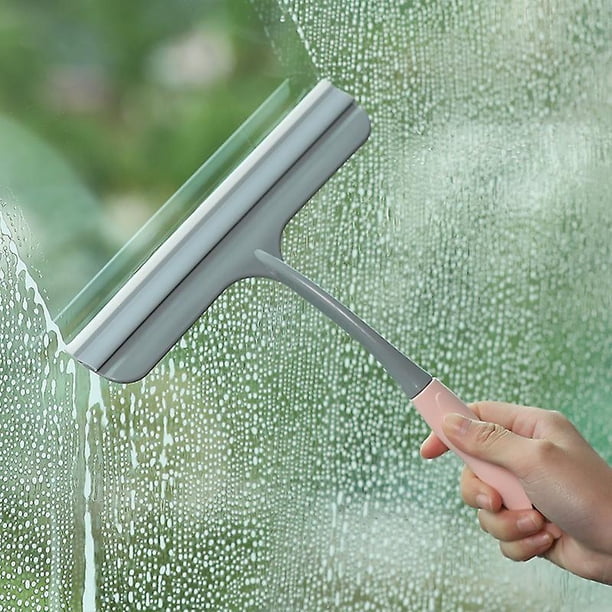 Limpiaparabrisas antideslizante de silicona para puerta de ducha/parabrisas de coche/ventana de vidrio, herramientas de limpieza del hogar, triangulación de envíos Banban
