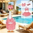 thumbnail image 2 of AuroraX Porch Goose Clothes Set 23" Porch Goose Summer Outfit 17-19 In Beach Outfit Hawaiian Bikini Porch GooseCostume 20 inch Fall Outside Stuff, 2 of 6