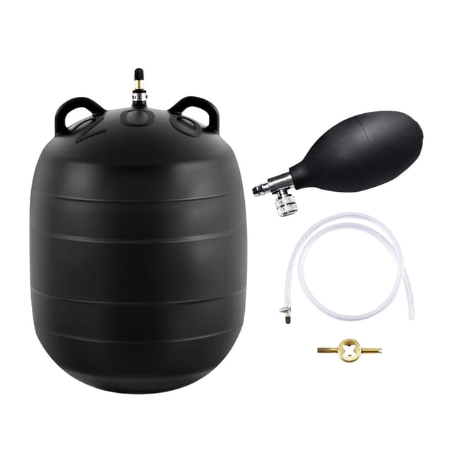 jifeng Inflatable Tube Plug ,with Hand Inflatable Ball ,Practical Premium Easy to Use Repair Effective Rubber Plumbing Test Plug 23cmx19cm