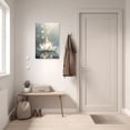 thumbnail image 3 of ZHONGYUTONG Zen Canvas Wall Art Bathroom Lotus Flower Bloom in Water Picture Yoga Spa Painting for Meditation Spiritual Decor Framed (20.00" x 30.00"), 3 of 5