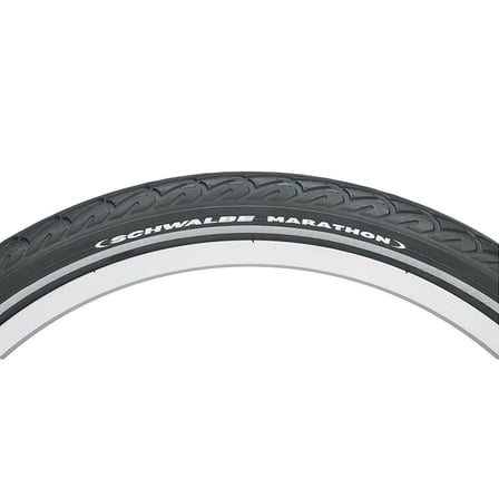 Schwalbe Marathon Tire - 20 x 1.5, Clincher, Wire, Black/Reflective ,Performance Line