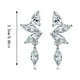 thumbnail image 3 of Pendientes de botón para mujer, pendientes de botón, pendientes de botón para mujer, pendientes de moda para mujer, pendientes de circonita marquesa de cristal de hielo, pendientes de gota de agua de, 3 of 5