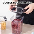 thumbnail image 7 of Buckle Sealed Kitchen Pasta & Spaghetti Organizers, Airtight Food Storage Containers, Kitchen Grain Pantry For Storage & Organization, Canister Sets For Kitchen Counter, 7 of 7