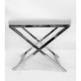 thumbnail image 4 of White Polyurethane Chair with Chrome Base, 4 of 5