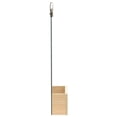 thumbnail image 2 of Espejo de Pared vidaXL de Madera Maciza de Pino con Repisa 39,6x22,9x6,1 cm, 2 of 7